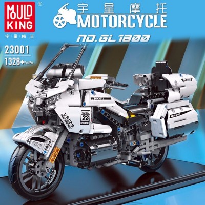 Mould King 23001 Honda Gold Wing GL1800 2018  (1:7)