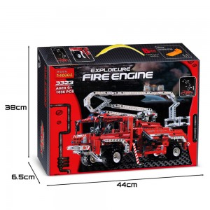 Decool 3323 Fire Crane Truck