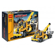 BrickCool 3348 Mini Mobile Crane Building Block | 267 PCS
