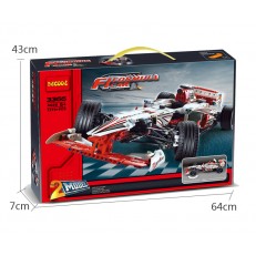 Decool 3366 F1 Grand Prix Racer (Static Version) Building Block | 1,141 PCS