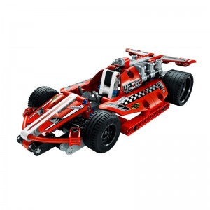 JiSi / Brick 3412 Dazzling Red Race Car