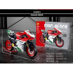 Panlos Brick 672001 Ducati 1299 Motorcycle