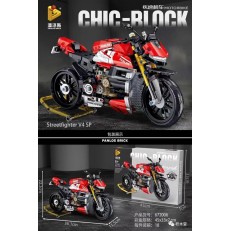 Panlos Brick 672006 Ducati Streetfighter V4 SP Building Block | 981 PCS