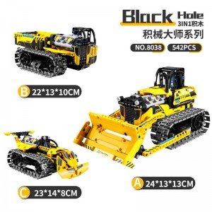 WangZhi iM.Master 8038 Master of Machinery: Engineering Bulldozer 3 in 1