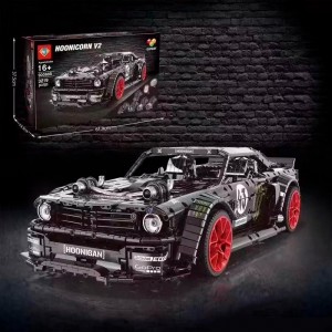 90068B Ford Mustang Hoonicorn V2 1:8 (Dynamic Version)  - MOC-22970 | 3,209 PCS