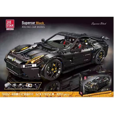 Jie Star 91102 Ferrari F12 Berlinetta - MOC-41271 (Static Version) Building Block | 3,097 PCS