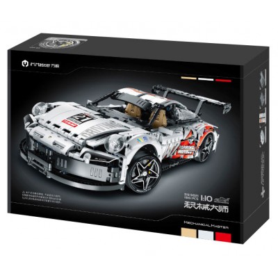 WangZhi iM.Master 9821 Master of Machinery Porsche 911 Sports Car (Static Version) 1:10 Building Block | 1,861 PCS