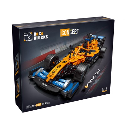 Caco C016 Concept F1 Formula Car (Orange) 1:12