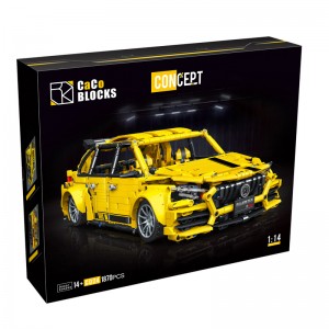 Caco C024 Concept Mercedes-Benz A45 AMG (Yellow) 1:14