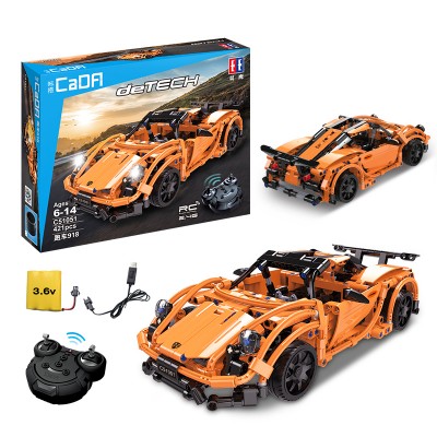 CaDa C51051 Porsche 918 Remote Control Building Block | 421 PCS