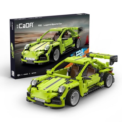 CaDA C52024W Legend Pull Back Sports Car 1:18 Building Block | 387 PCS