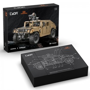 CaDA C61036 Humvee Vehicle (Static Version) 1:8 Building Block | 3,935 PCS