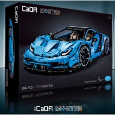 CaDA C61041W Lamborghini Centenario 1:8 MOC Supercar 770-4 - MOC-39933 Building Block | 3,842 PCS