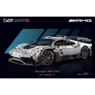 CaDA C61503W Mercedes AMG ONE 1:8 Building Block | 3,295 PCS