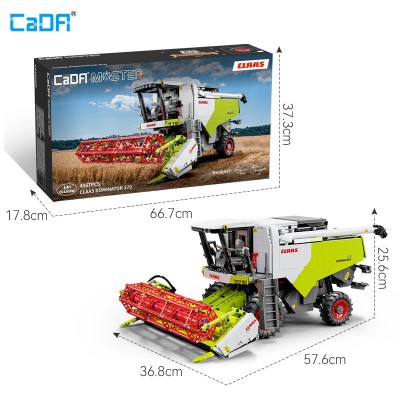 CaDA C61508 Master 1:17 CLAAS Dominator 370 Building Block | 4,567 PCS