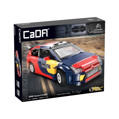 CaDA C62005W 2008 Citroen C4 WRC (Static Version) Building Block | 1,569 PCS