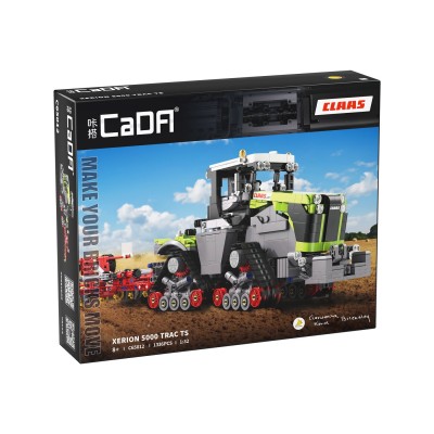 CaDA C65012 CLAAS XERION 5000 TRAC TS 1:32 Building Block | 1,336 PCS