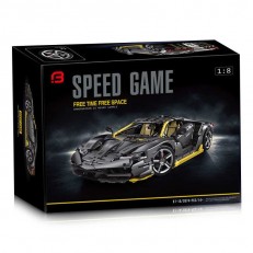 ZYS B K1-1A Lamborghini Centenario 1:8 Hypercar (Black)