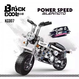 Brick Cool KC007 Souped-Up Need For Speed: Silver Moto
