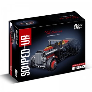 Brick Cool KC013 Souped-Up Need For Speed: 52 Classic Cars Hot Rod Building Block | 452 PCS