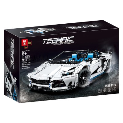 Zhegao QL0430 Lamborghini Aventador SVJ 63 Roadster 1:8 - MOC-17698