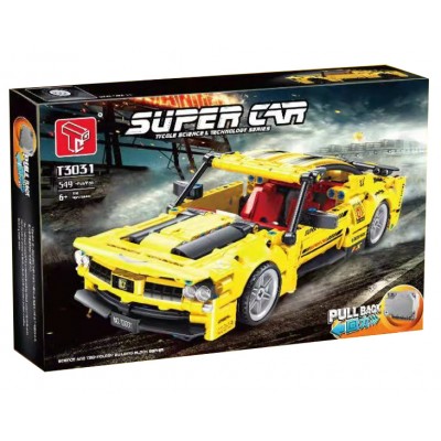 TGL T3031 Yellow Super Car Pull Back