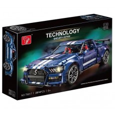 TGL T5017 Shelby Mustang GT500 (Static Version) 1:10 Building Block | 2,814 PCS