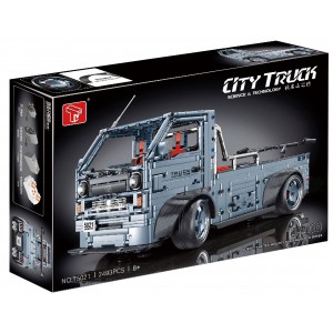 TGL T5021 City Truck (Static Version) 1:10 Building Block | 2,493 PCS