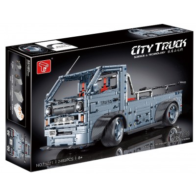 TGL T5021 City Truck (Static Version) 1:10 Building Block | 2,493 PCS