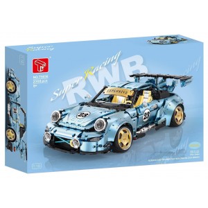 TGL T5036B Porsche 911 RWB Rauh-Welt Begriff (Blue, Static Version) 1:10
