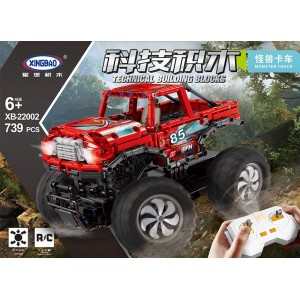 Xingbao XB-22002 Technical Building Blocks: Red Monster Truck Remote Control