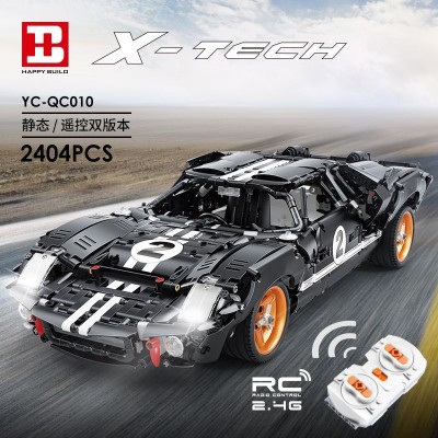 Happy Build YC-QC010 1967 Ford GT40 MK I 1:8 - MOC-33807