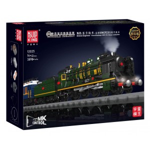 Mould King 12025 Orient Express-French Railways SNCF 231 Steam Locomotive