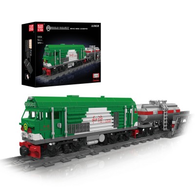 Mould King 12026 Train HXN 3 Diesel Locomotive Building Set | 1,090 PCS