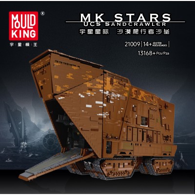 Mould King 21009 Star Wars Cavegod UCS Sandcrawler - MOC-13289 Building Block | 13,168 PCS