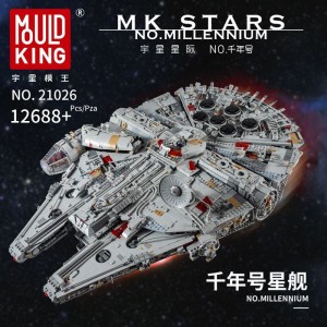 Mould King 21026 UCS Millennium Falcon ROTJ (Mark II) Building Model Set | 12,688 PCS